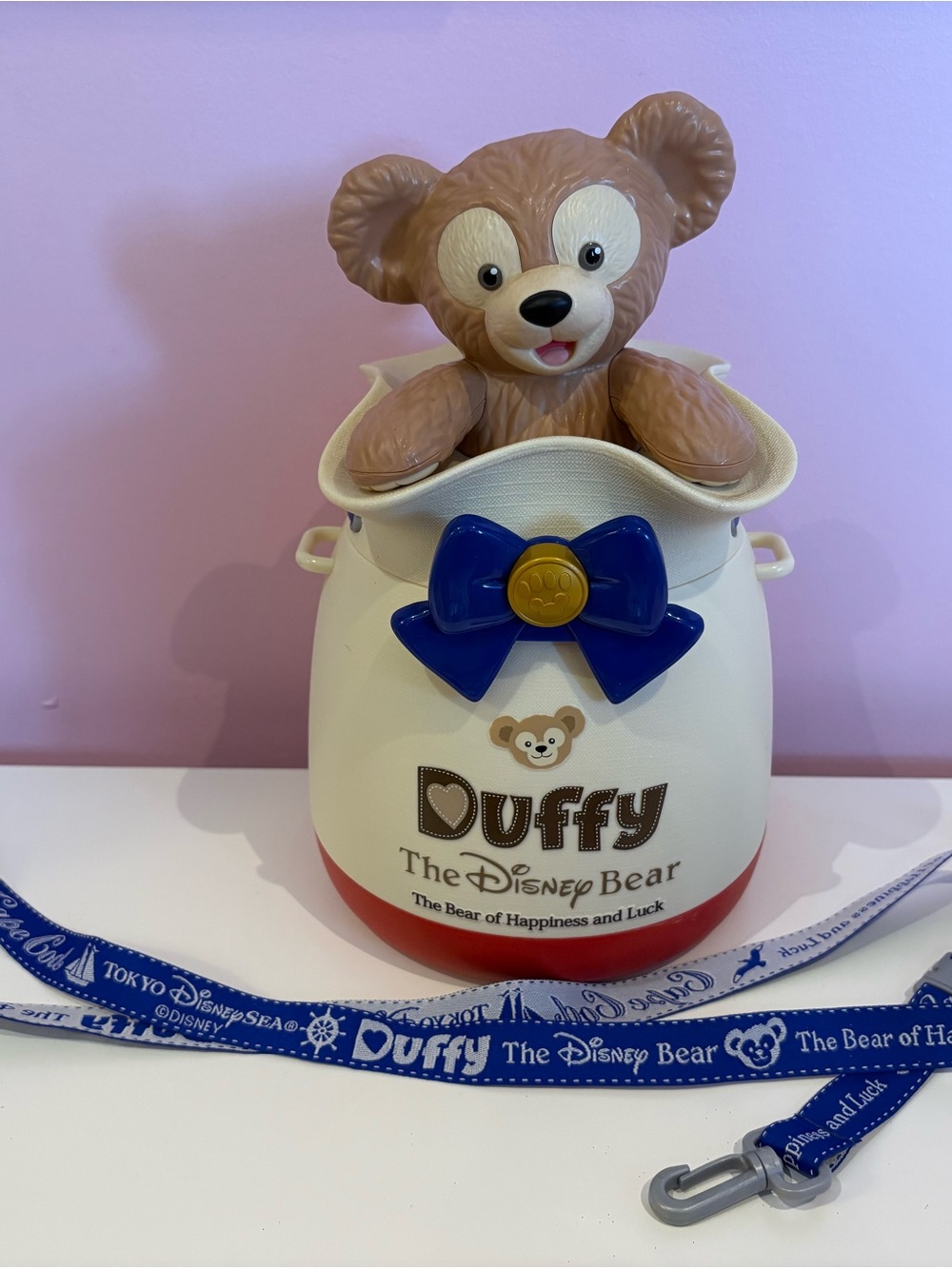 Tokyo Disney Sea Duffy the Disney Bear Popcorn Bucket - Never Used 🐻🫧🩵